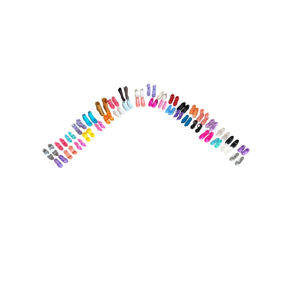 Barbie Shoes and Boots 38 Pair